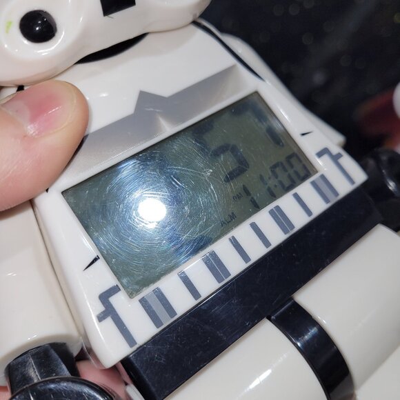 Star Wars Lego Stormtrooper Clock Action Figure - Picture 2 of 2